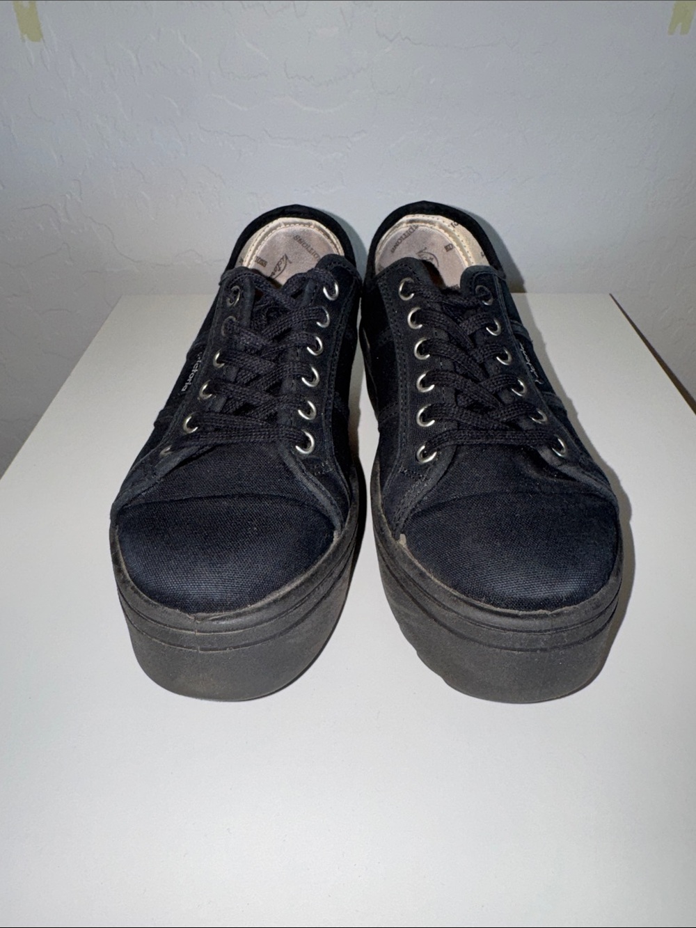 Women’s size 37 Platform Black Sneakers